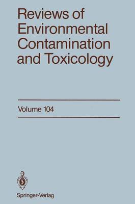 Cover of Reviews of Environmental Contamination and Toxicology