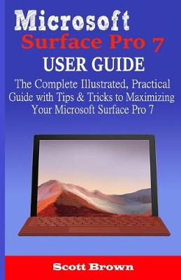 Book cover for Microsoft Surface Pro 7 User Guide