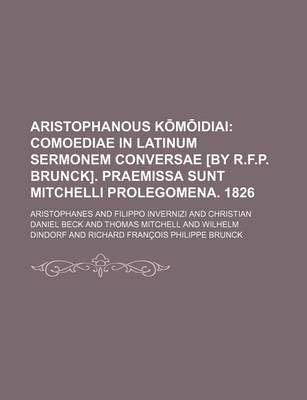 Book cover for Aristophanous K M Idiai