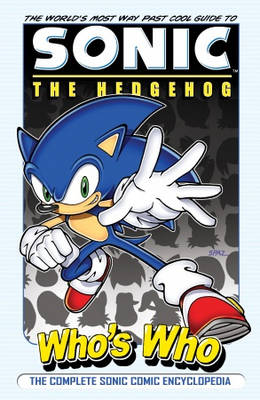 Book cover for The Complete Sonic The Hedgehog Comic Encyclopedia