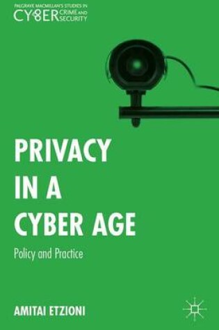 Cover of Privacy in a Cyber Age