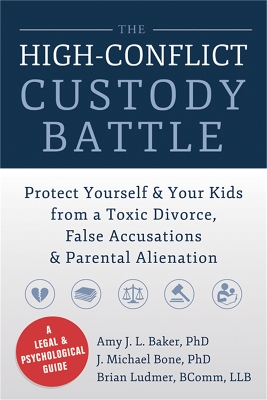 Book cover for High-Conflict Custody Battle