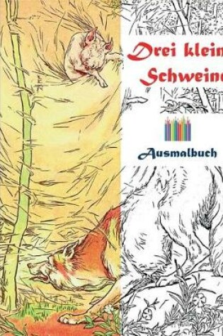 Cover of Drei kleine Schweine (Ausmalbuch)