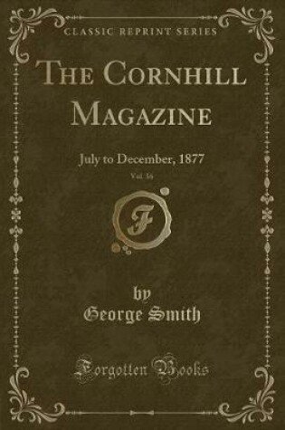 Cover of The Cornhill Magazine, Vol. 36