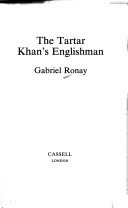 Book cover for Tartar Khan's Englishman