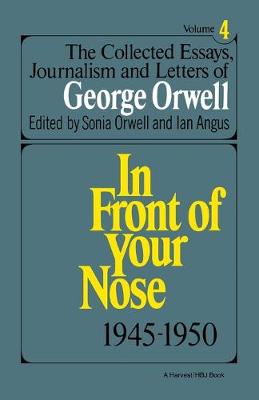 Cover of Collected Essays, Journalism and Letters of George Orwell, Vol. 4, 1945-1950