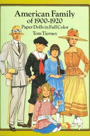 Cover of American Family of the 1900-1920 Paper Dolls in Full Colour