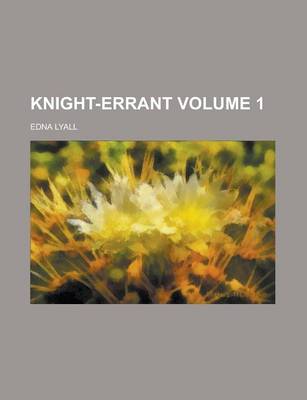 Book cover for Knight-Errant (Volume 2)