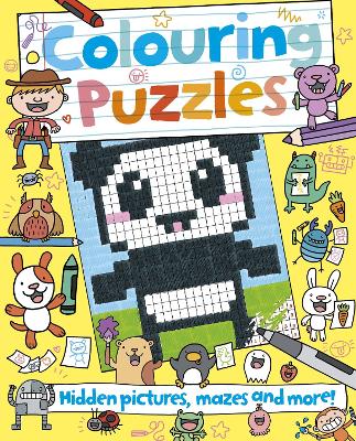 Book cover for Colouring Puzzles