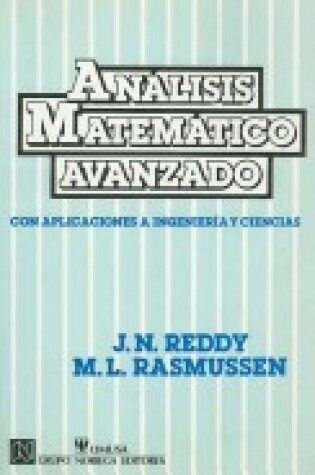 Cover of Analisis Matematico Avanzado