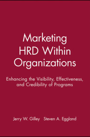 Cover of Marketing HRD Within Organizations