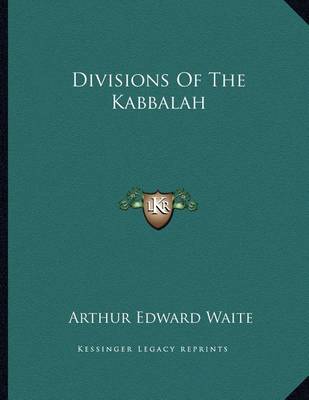 Book cover for Divisions of the Kabbalah