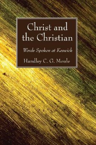 Cover of Christ and the Christian