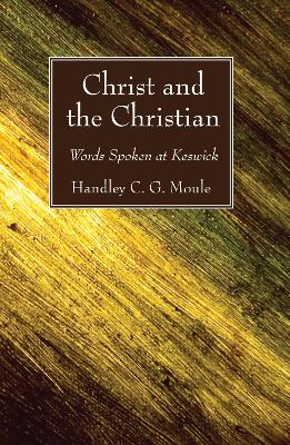 Book cover for Christ and the Christian