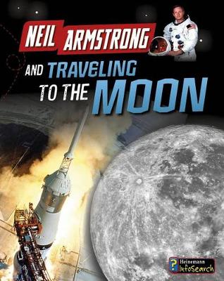 Book cover for Neil Armstrong and Getting to the Moon (Adventures in Space)