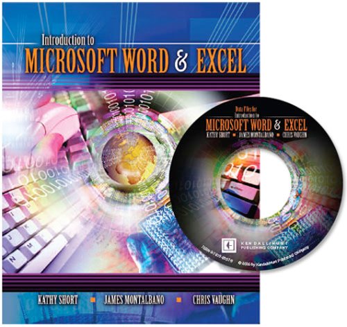 Book cover for INTRODUCTION TO MICROSOFT WORD AND EXCEL