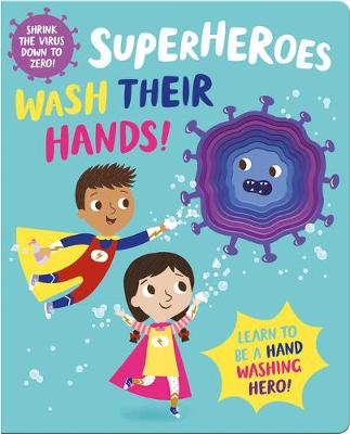 Book cover for Superheroes Wash Their Hands!