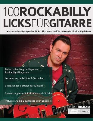 Book cover for 100 Rockabilly-Licks fur Gitarre