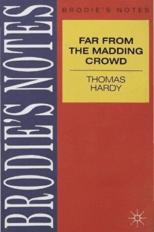 Cover of Hardy: Far from the Madding Crowd