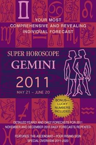 Cover of Gemini (Super Horoscopes 2011)