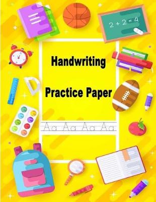 Book cover for Handwriting Practice Paper