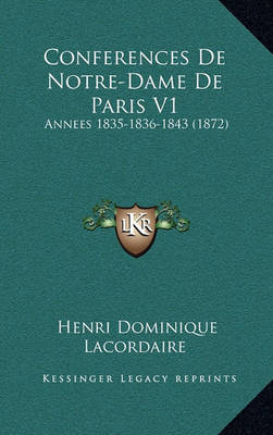 Book cover for Conferences de Notre-Dame de Paris V1