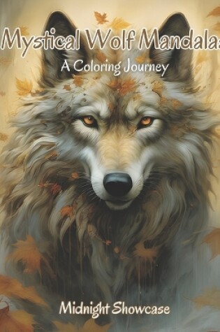 Cover of Mystical Wolf Mandalas A Coloring Journey