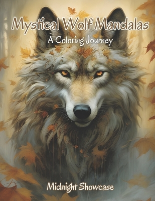 Book cover for Mystical Wolf Mandalas A Coloring Journey