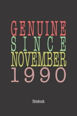 Cover of Genuine Since November 1990