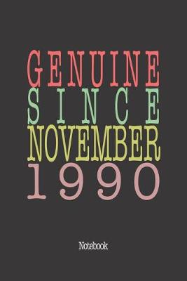 Book cover for Genuine Since November 1990