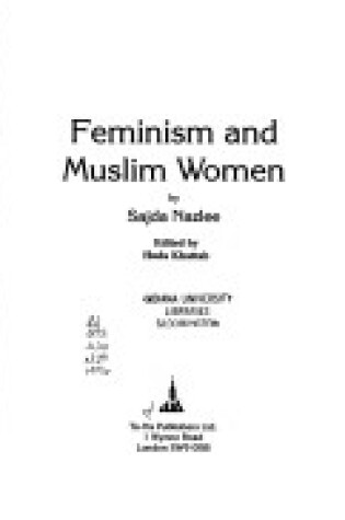 Cover of Feminism and Muslim Women