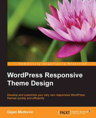 Book cover for WordPress Responsive Theme Design