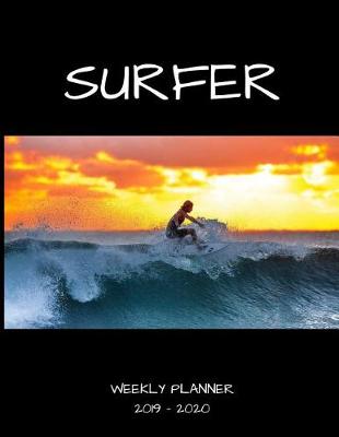 Book cover for Surfer 2019 - 2020 Weekly Planner