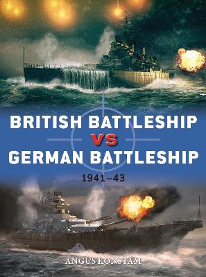 Book cover for British Battleship vs German Battleship