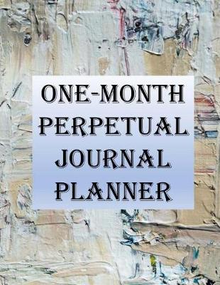 Book cover for One-Month Perpetual Journal Planner