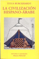 Book cover for La Civilizacion Hispano Arabe