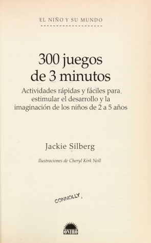 Book cover for 300 Juegos de 3 Minutos