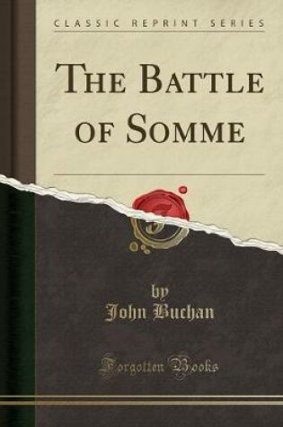 Cover of The Battle of Somme (Classic Reprint)