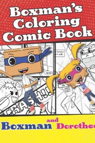 Cover of Boxman's Coloring Comic Book