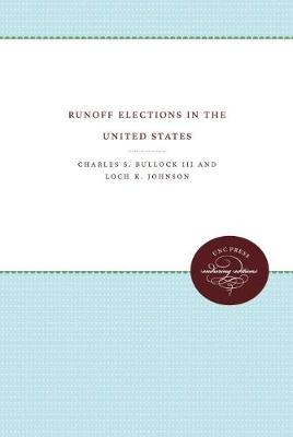 Book cover for Runoff Elections in the United States