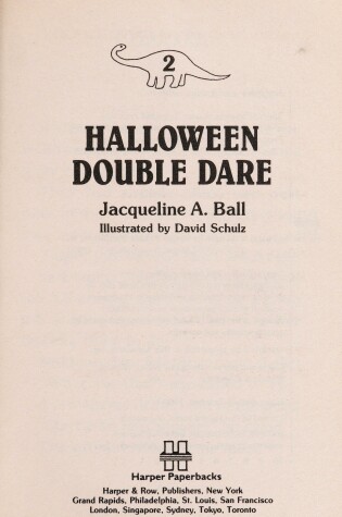 Cover of Halloween Double Dare