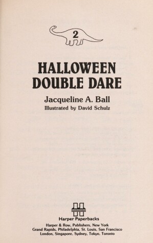 Cover of Halloween Double Dare