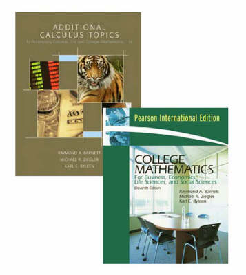 Book cover for Valuepack:College Mathematics for Business, Economics, Life Sciences & Social Sciences:International Edition/Additional Calculus Topics/Student's Solution Manual