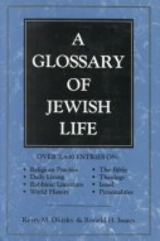 Cover of A Glossary of Jewish Life