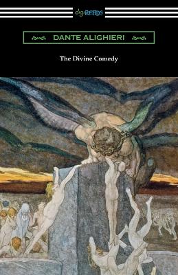 Book cover for The Divine Comedy (Translated by Henry Wadsworth Longfellow with an Introduction by Henry Francis Cary)