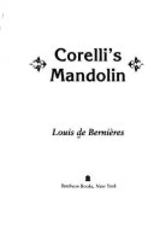 Cover of Corelli's Mandolin