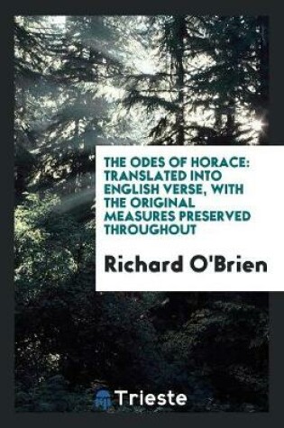 Cover of The Odes of Horace