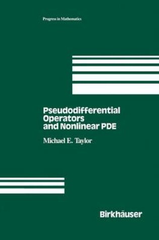 Cover of Pseudodifferential Operators and Nonlinear Pde