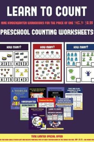 Cover of Preschool Counting Worksheets (Learn to count for preschoolers)