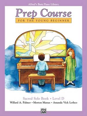 Book cover for Alfred's Basic Piano Library Prep Course Sacred D